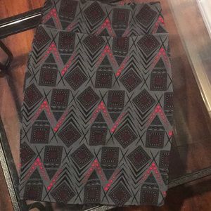 Small lularoe Cassie skirt in excellent condition